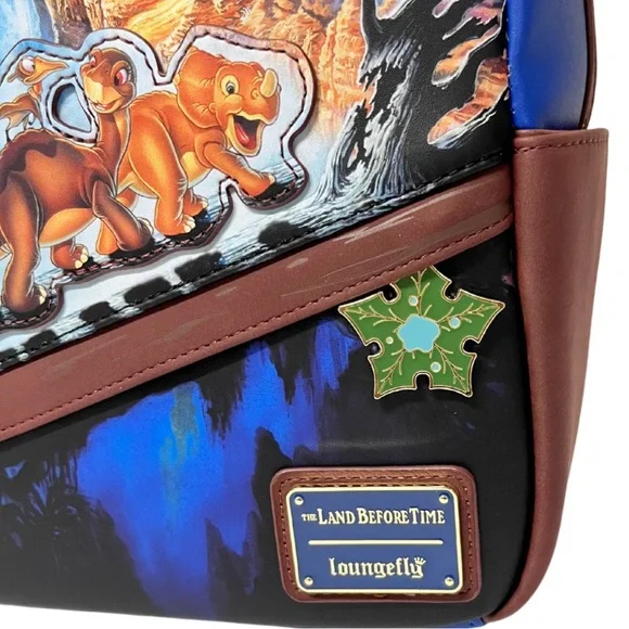 Loungefly The Land Before Time Mini Backpack - Picture 6 of 6